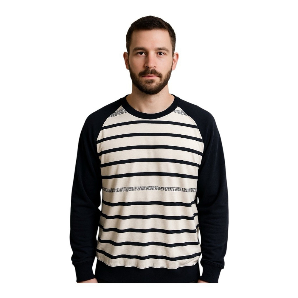 Nike Air Jordan Black & White Long Sleeved Shirt